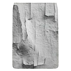 Wall With Cracked White Paint Texture Removable Flap Cover (s)