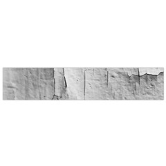 Wall With Cracked White Paint Texture Small Premium Plush Fleece Scarf