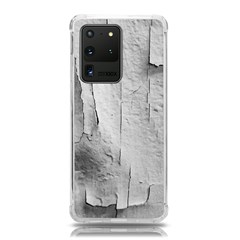 Wall With Cracked White Paint Texture Samsung Galaxy S20 Ultra 6 9 Inch Tpu Uv Case by dflcprintsclothing