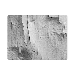 Wall With Cracked White Paint Texture Premium Plush Fleece Blanket (mini) by dflcprintsclothing