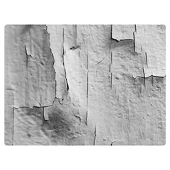 Wall With Cracked White Paint Texture Premium Plush Fleece Blanket (extra Small)