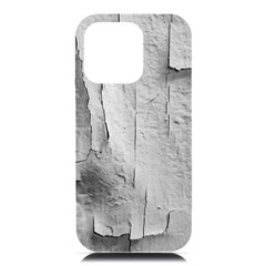 Wall With Cracked White Paint Texture Iphone 16 Pro Max Black Uv Print Pc Hardshell Case