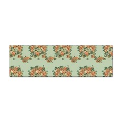 Retro 1880s Flowers Pattern 19 Sticker (bumper)