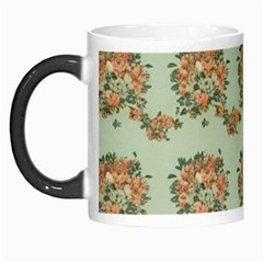 Retro 1880s Flowers Pattern 19 Morph Mug