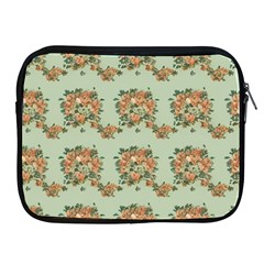 Retro 1880s Flowers Pattern 19 Apple Ipad 2/3/4 Zipper Cases