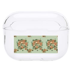 Retro 1880s Flowers Pattern 19 Hard Pc Airpods Pro Case