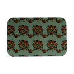 Retro 1880s Flowers Pattern 19 Open Lid Metal Box (silver)  