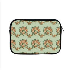 Retro 1880s Flowers Pattern 19 Apple Macbook Pro 15  Zipper Case