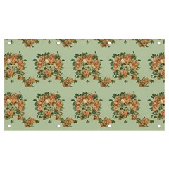 Retro 1880s Flowers Pattern 19 Banner And Sign 7  X 4 