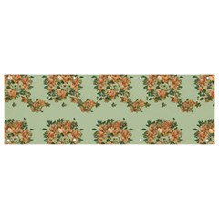 Retro 1880s Flowers Pattern 19 Banner And Sign 9  X 3 