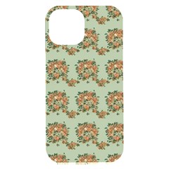 Retro 1880s Flowers Pattern 19 Iphone 15 Plus Black Uv Print Pc Hardshell Case