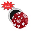 Valentine 1.75  Magnets (10 pack)  Front