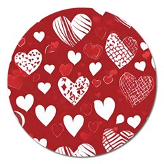 Valentine Magnet 5  (round)