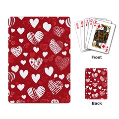 Valentine Playing Cards Single Design (rectangle)