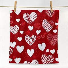 Valentine Face Towel