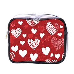 Valentine Mini Toiletries Bag (one Side)