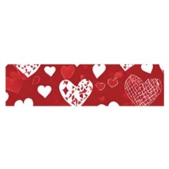 Valentine Oblong Satin Scarf (16  X 60 )