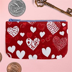 Valentine Large Coin Purse by pollyparadiseartshop