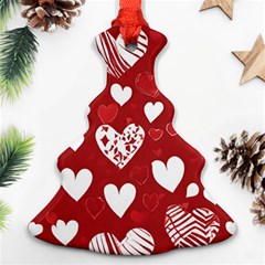 Valentine Christmas Tree Ornament (two Sides)