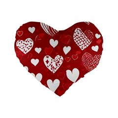 Valentine Standard 16  Premium Heart Shape Cushions