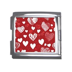 Valentine Mega Link Italian Charm (18mm)