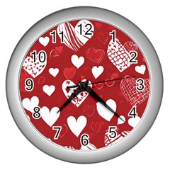 Valentine Wall Clock (silver)