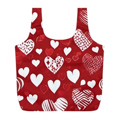 Valentine Full Print Recycle Bag (l)