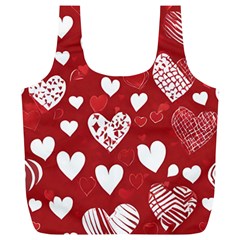 Valentine Full Print Recycle Bag (xl)