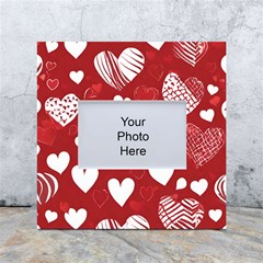 Valentine White Box Photo Frame 4  X 6 