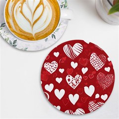 Valentine Uv Print Round Tile Coaster