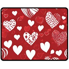 Valentine Fleece Blanket (medium)