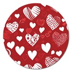 Valentine Magnet 5  (Round) Front