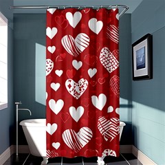 Valentine Shower Curtain 36  X 72  (stall) 