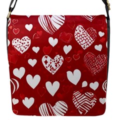 Valentine Flap Closure Messenger Bag (s)