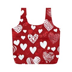 Valentine Full Print Recycle Bag (m)