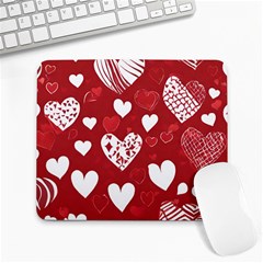 Valentine Large Mousepad by pollyparadiseartshop