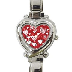 Valentine Heart Italian Charm Watch