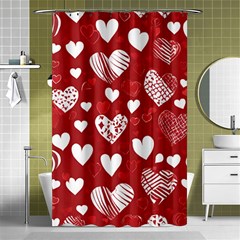 Valentine Shower Curtain 48  X 72  (small) 