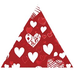 Valentine Wooden Puzzle Triangle