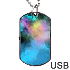 Smokescreen Dog Tag Usb Flash (two Sides)