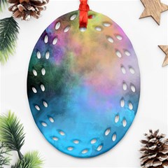 Smokescreen Ornament (oval Filigree)