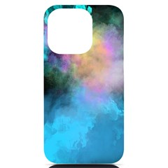 Smokescreen Iphone 14 Pro Black Uv Print Pc Hardshell Case by pollyparadiseartshop