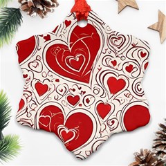 Be My Valentine Ornament (snowflake)