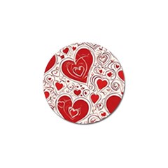 Be My Valentine Golf Ball Marker