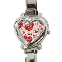 Be My Valentine Heart Italian Charm Watch