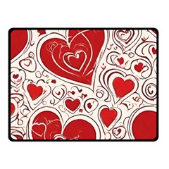 Be My Valentine Fleece Blanket (small)