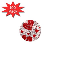 Be My Valentine 1  Mini Magnets (100 Pack) 