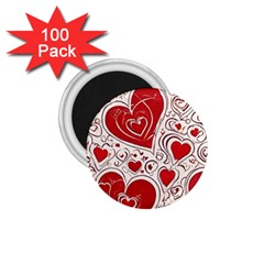 Be My Valentine 1 75  Magnets (100 Pack) 