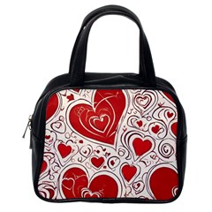 Be My Valentine Classic Handbag (one Side)