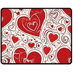 Be My Valentine Fleece Blanket (medium)